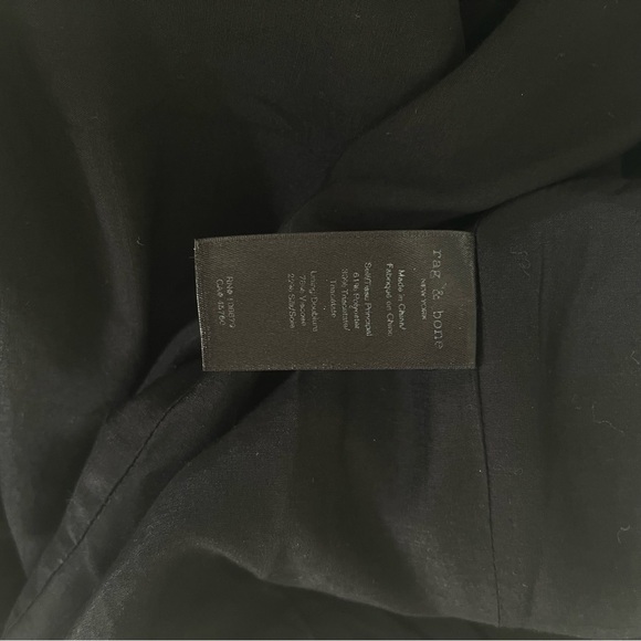 Black rag & bone Denton Strappy Black Dress - Picture 7 of 7